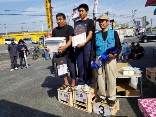 第26回トップハゼ釣り大会結果発表